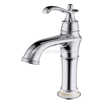 Popular Single-Lever Restroom Vintage Basin Faucet